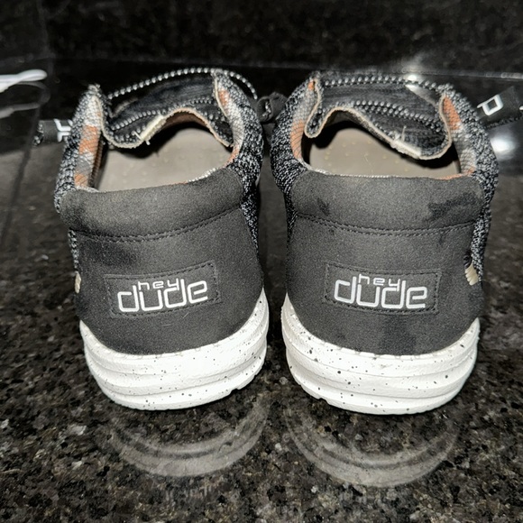 Hey Dude Men's Wally Sox Black Lightweight Comfortable Slip-On Shoe Size US 13 - Picture 7 of 9